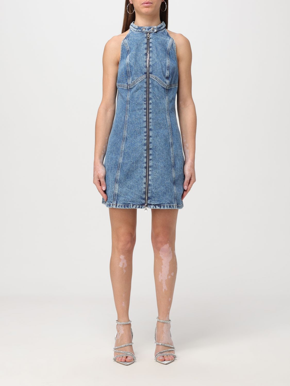 Diesel Dress DIESEL Woman colour Blue