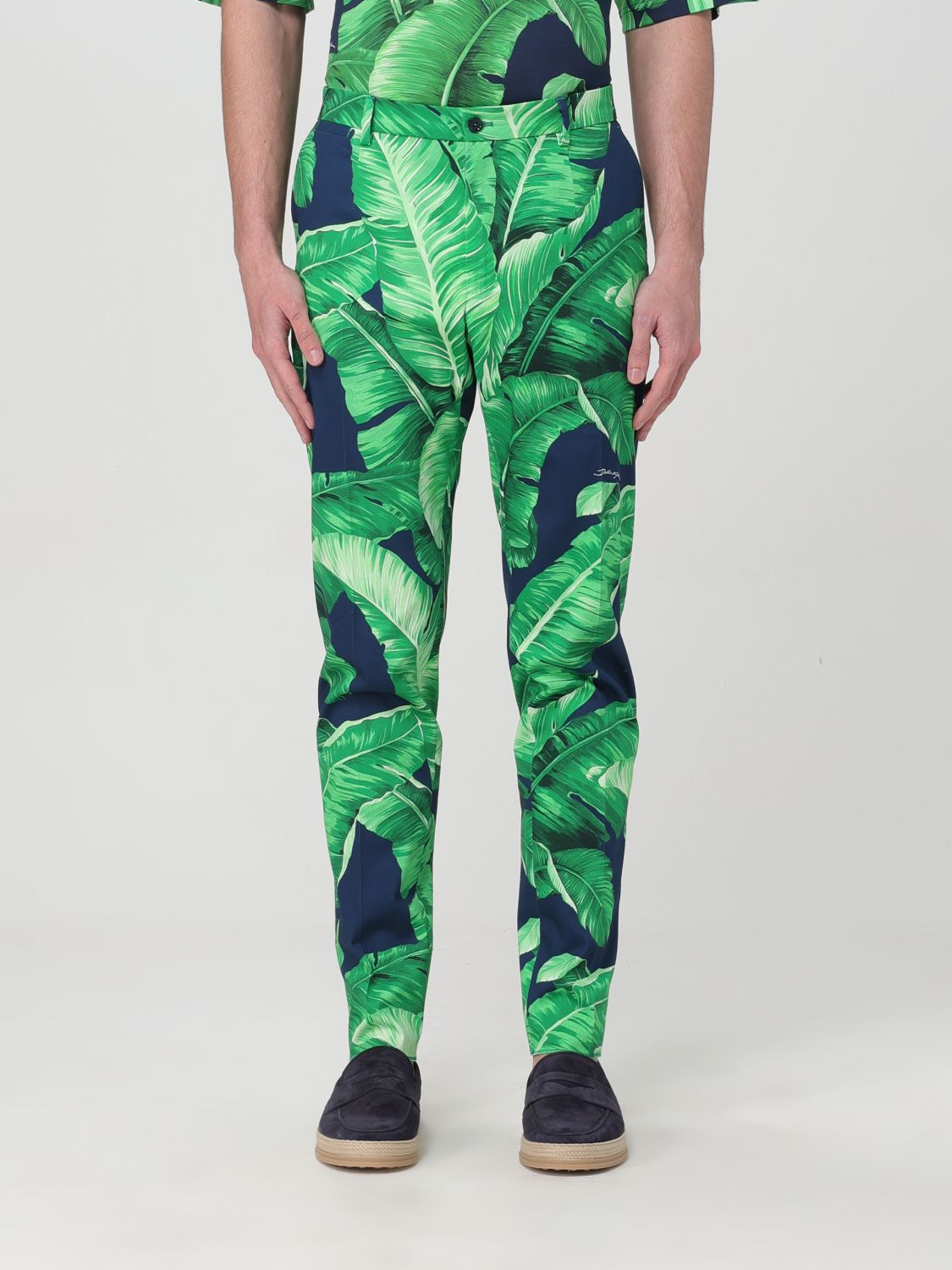 Dolce & Gabbana Trousers DOLCE & GABBANA Men colour Green