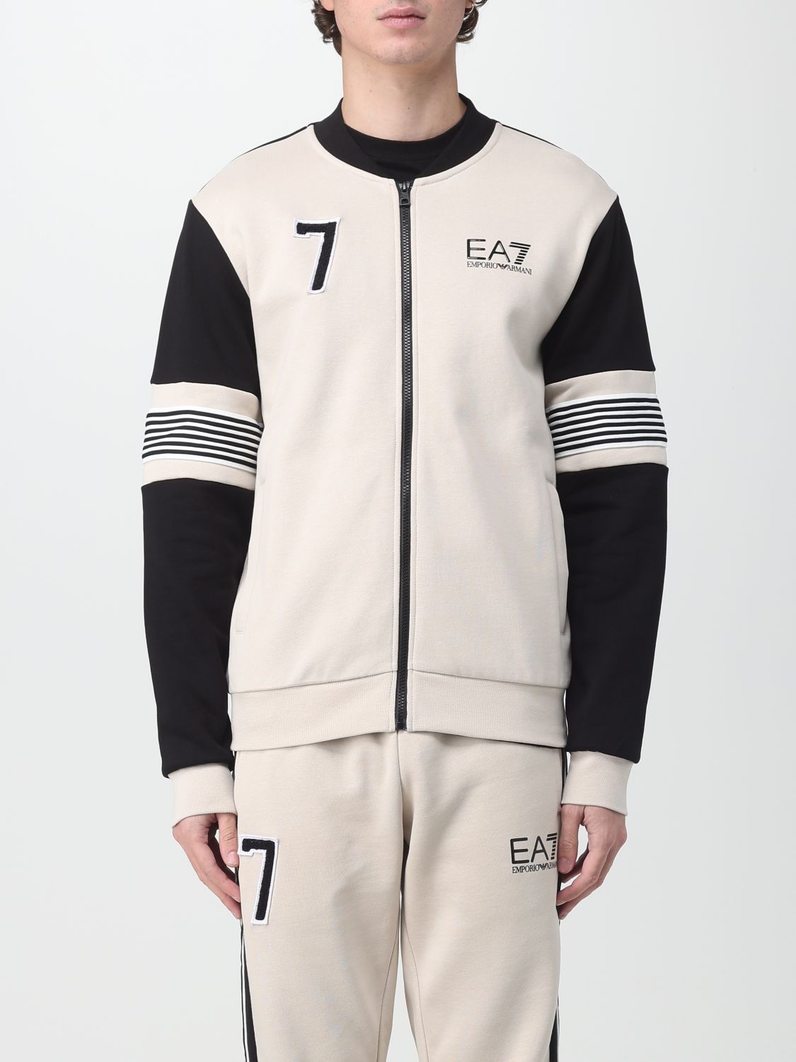 EA7 Sweatshirt EA7 Men colour Beige