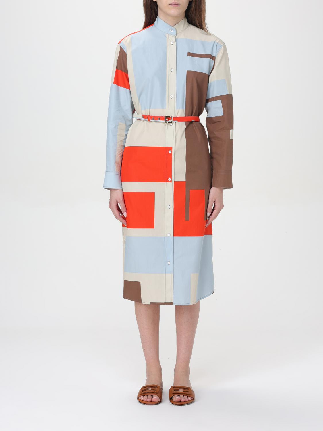 FENDI Dress FENDI Woman color Multicolor