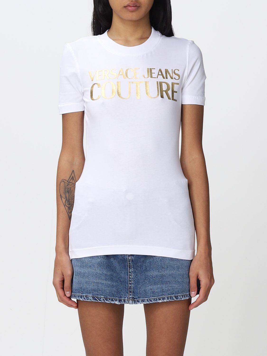 Versace Jeans Couture T-Shirt VERSACE JEANS COUTURE Woman colour White