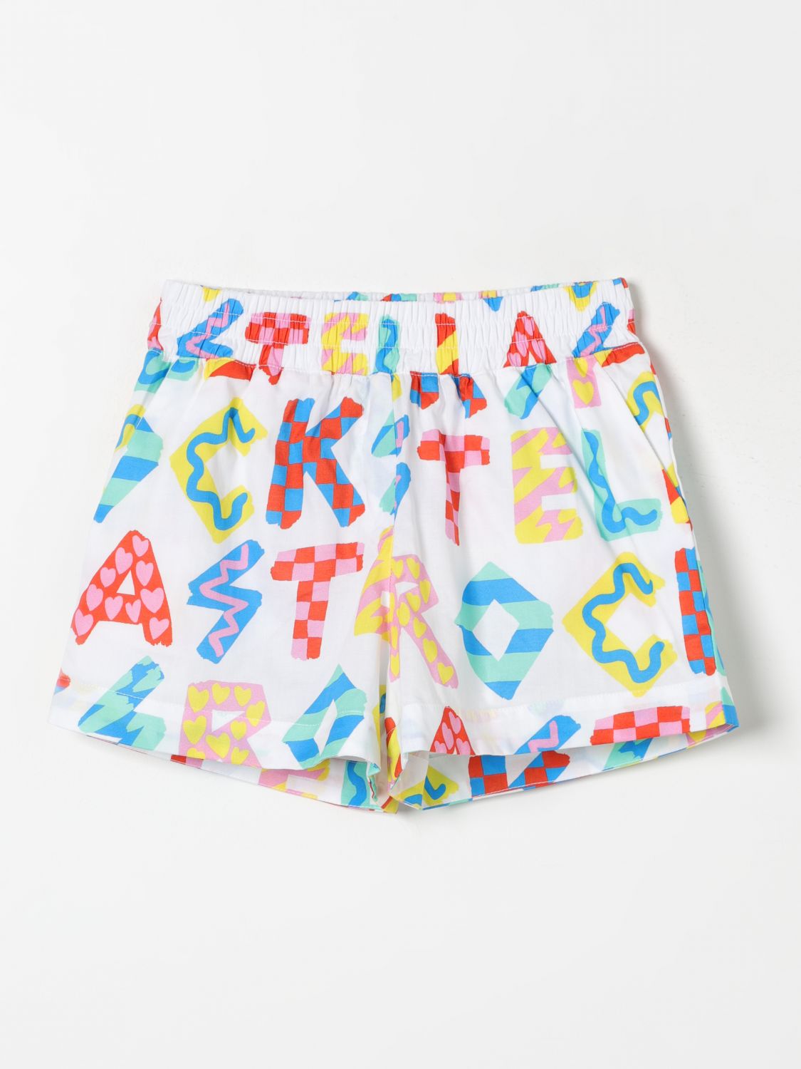 Stella McCartney Kids Short STELLA MCCARTNEY KIDS Kids color White