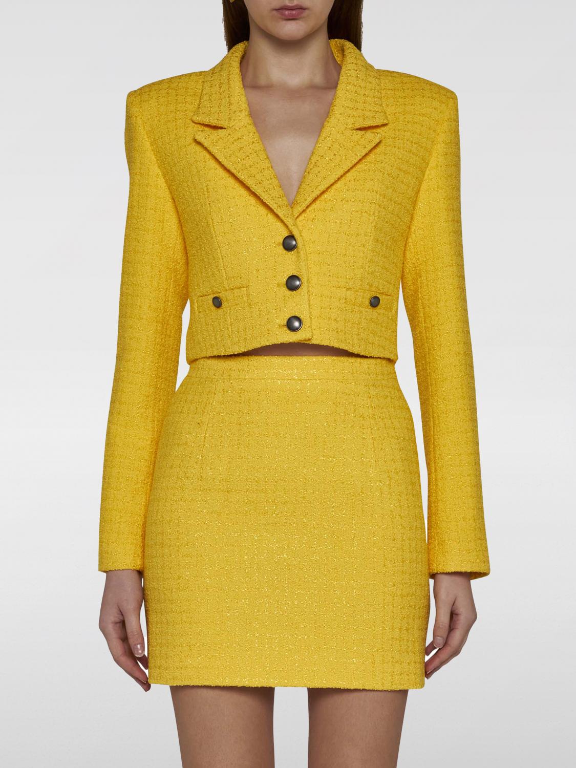 Alessandra Rich Blazer ALESSANDRA RICH Woman color Yellow