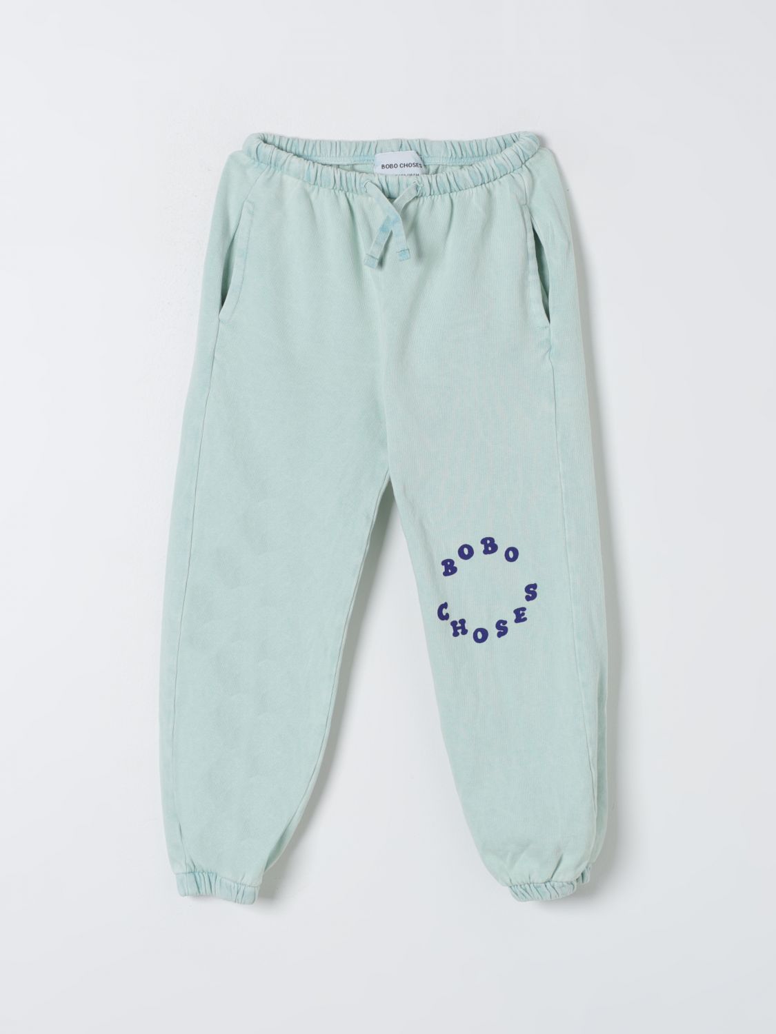 Bobo Choses Trousers BOBO CHOSES Kids colour Gnawed Blue