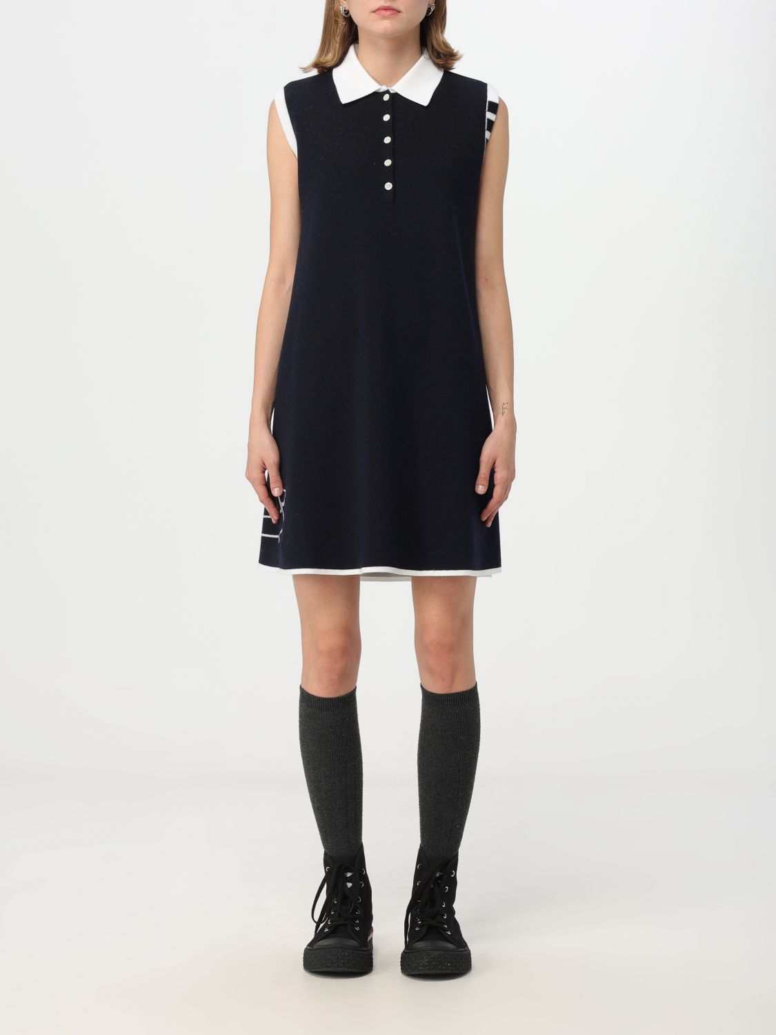 Thom Browne Dress THOM BROWNE Woman colour Blue