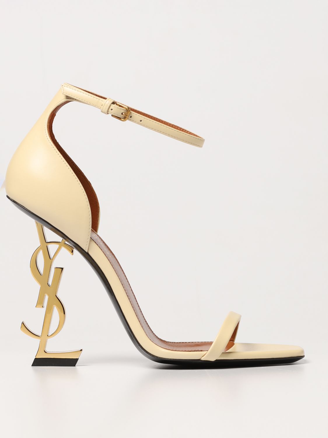 Saint Laurent Heeled Sandals SAINT LAURENT Woman colour Beige