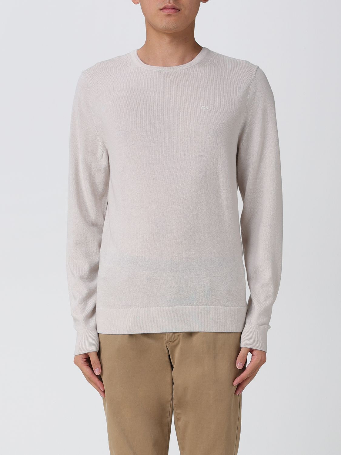 Calvin Klein Jumper CALVIN KLEIN Men colour Beige