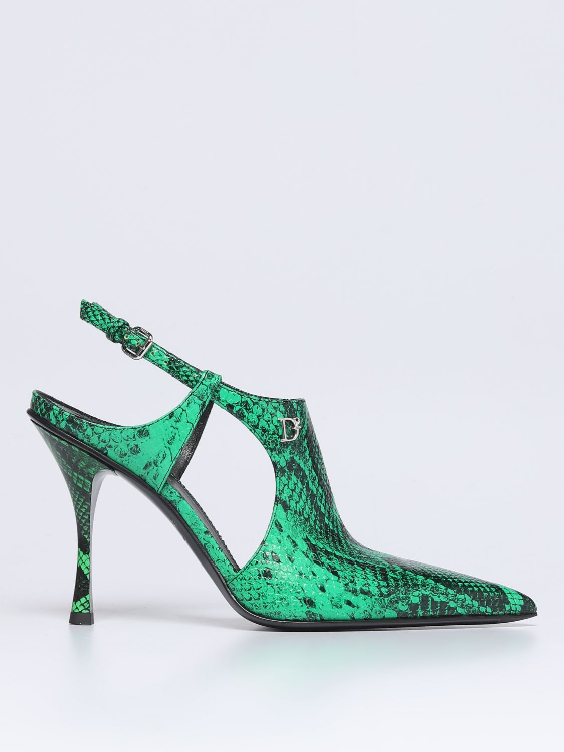 Dsquared2 High Heel Shoes DSQUARED2 Woman colour Green