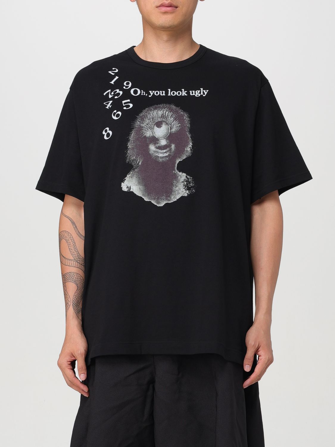 Yohji Yamamoto T-Shirt YOHJI YAMAMOTO Men color Black