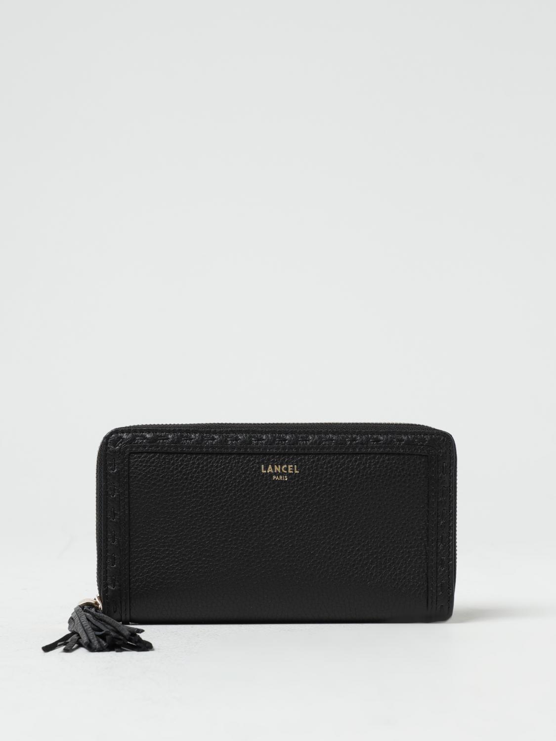 Lancel Wallet LANCEL Woman colour Black