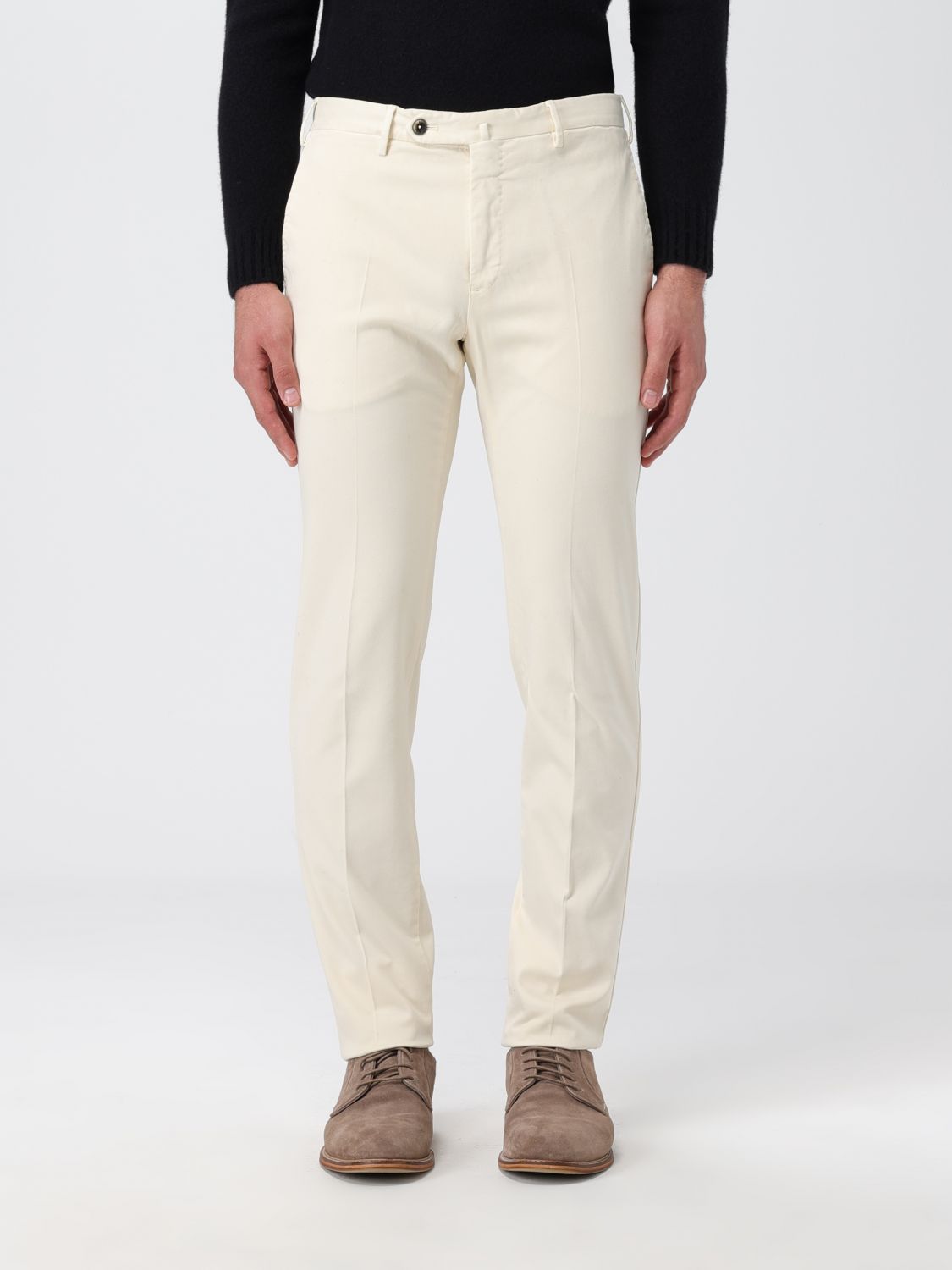 Pt Torino Trousers PT TORINO Men colour Yellow Cream