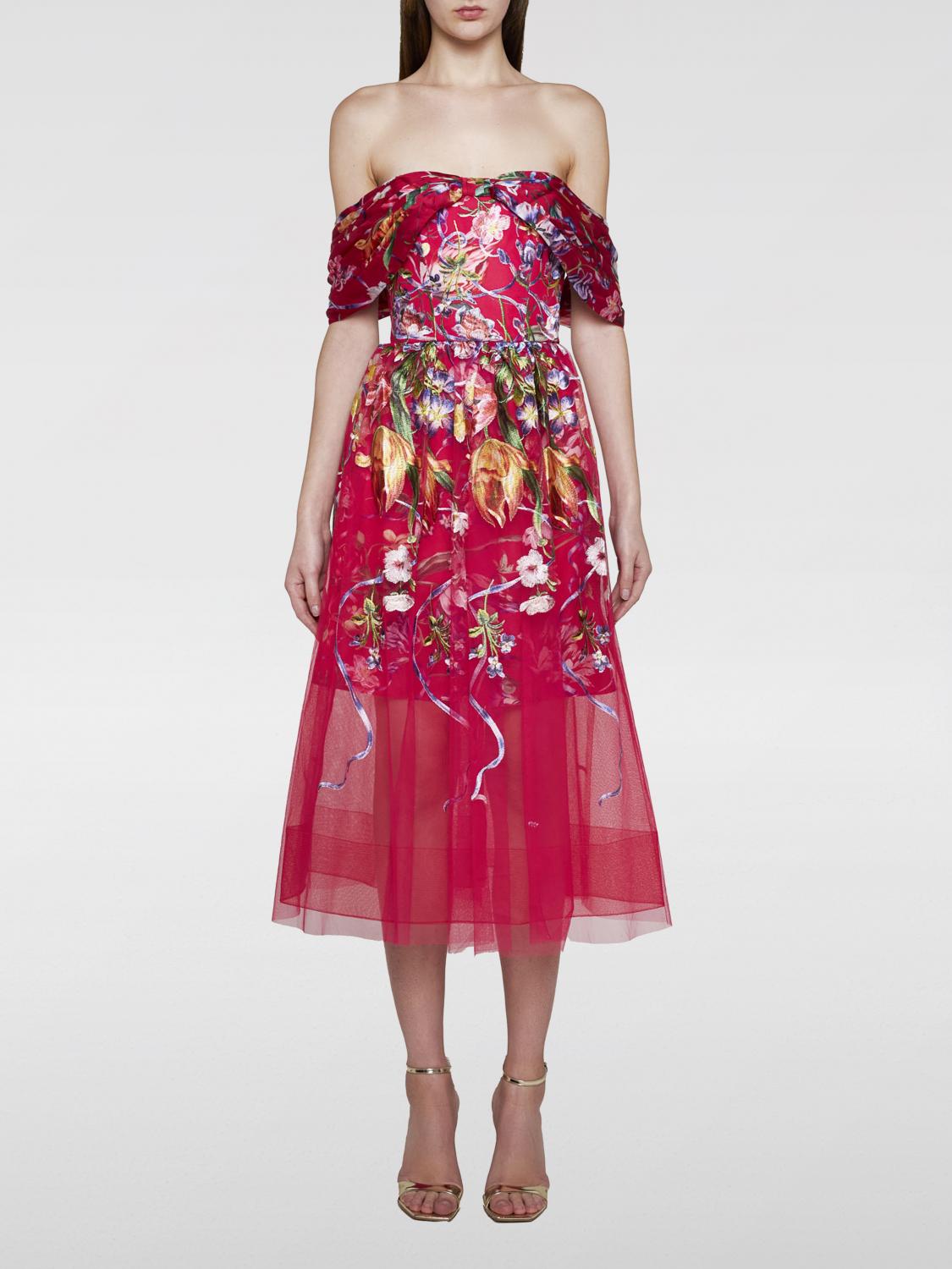  Dress MARCHESA NOTTE Woman color Fuchsia