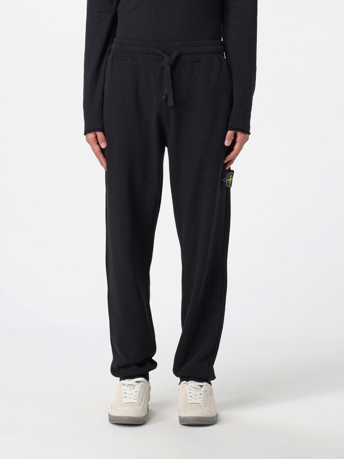 Stone Island Trousers STONE ISLAND Men colour Black