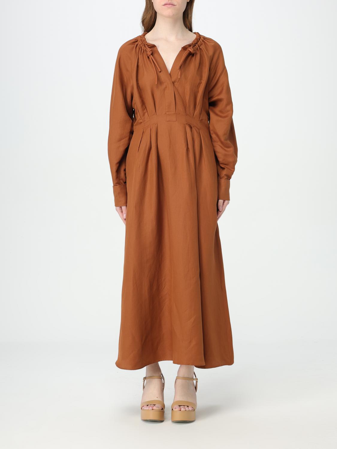 Max Mara Dress MAX MARA Woman color Brown