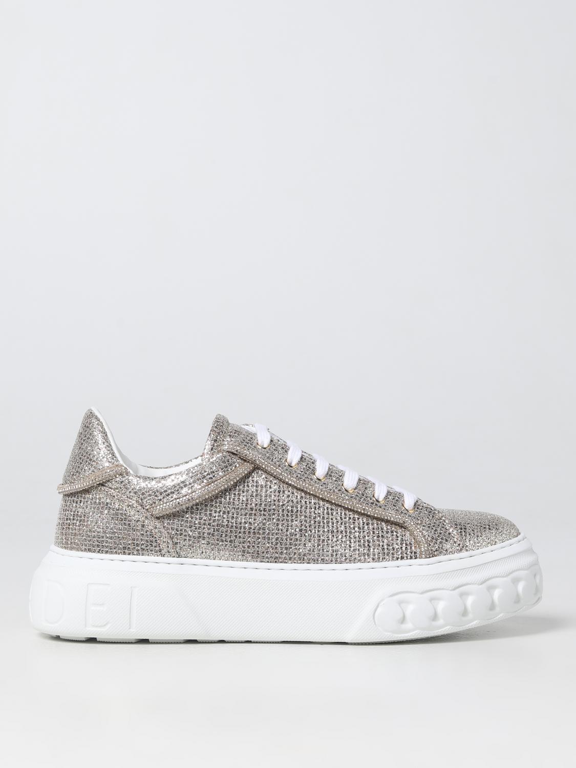 Casadei Sneakers CASADEI Woman colour Silver