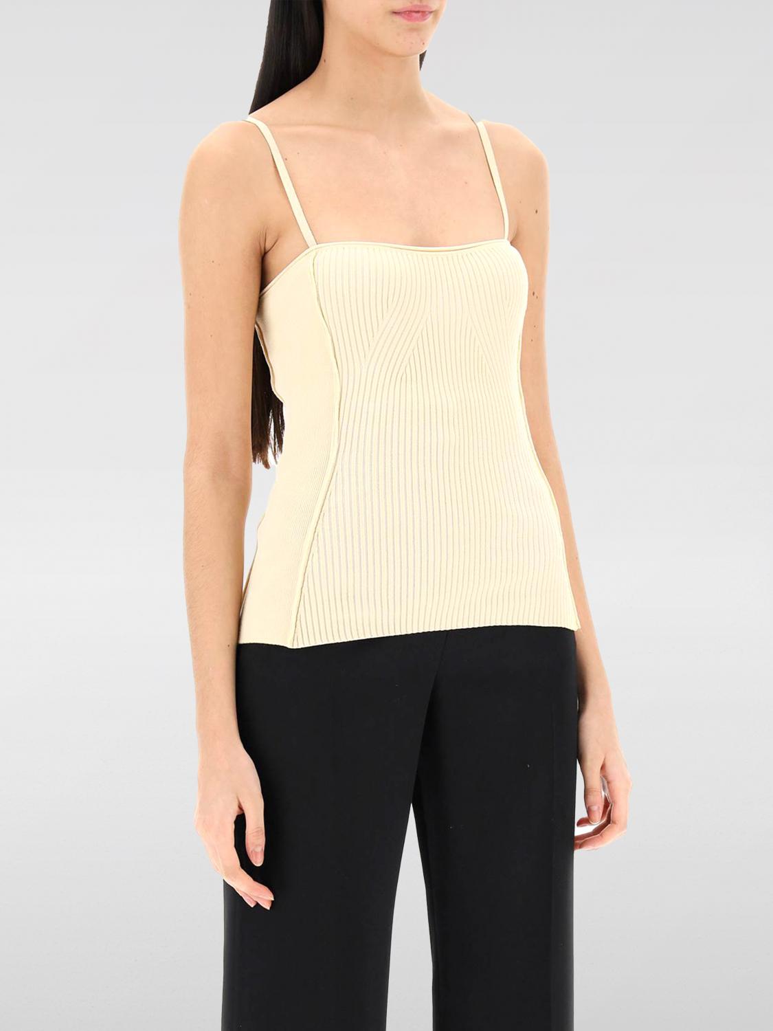 Jacquemus Top JACQUEMUS Woman color Ivory