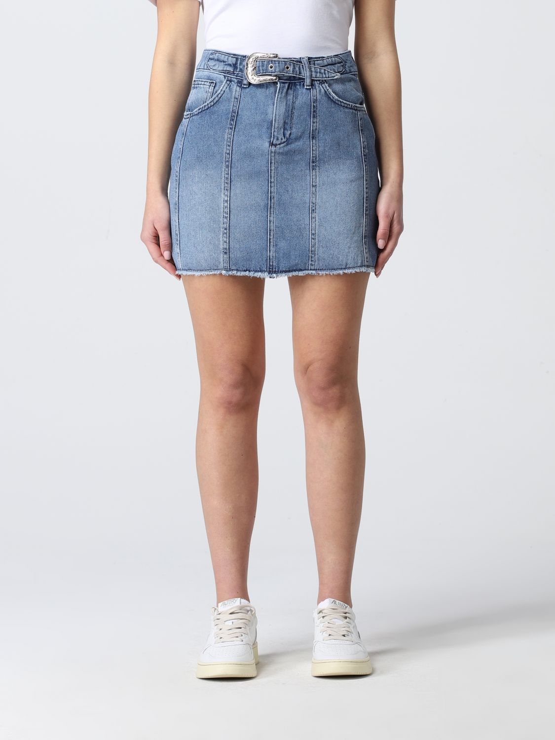 Liu Jo Liu Jo mini skirt in cotton denim