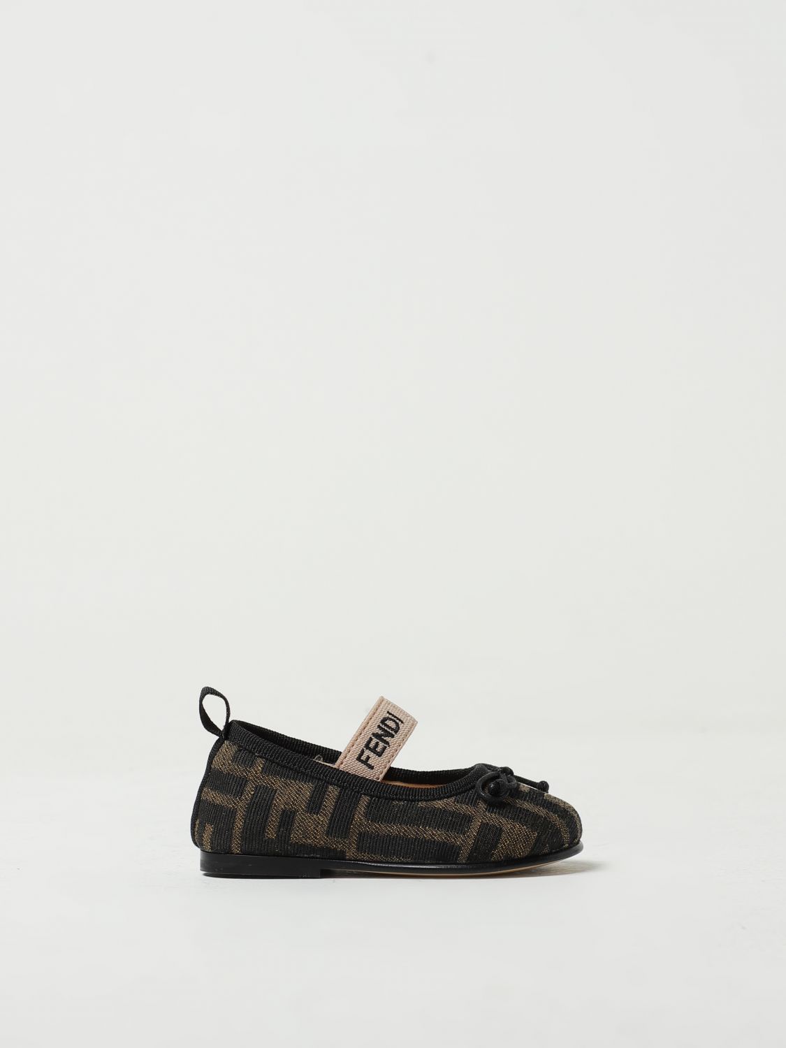 Fendi Kids Shoes FENDI KIDS Kids colour Tobacco