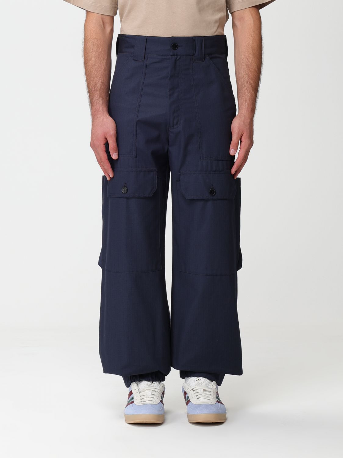 Msgm Trousers MSGM Men colour Navy