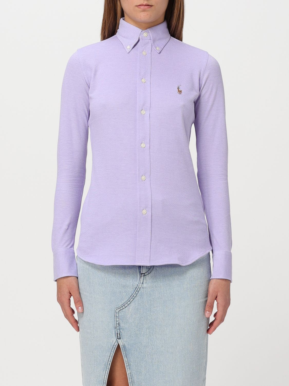 Polo Ralph Lauren Shirt POLO RALPH LAUREN Woman colour Violet