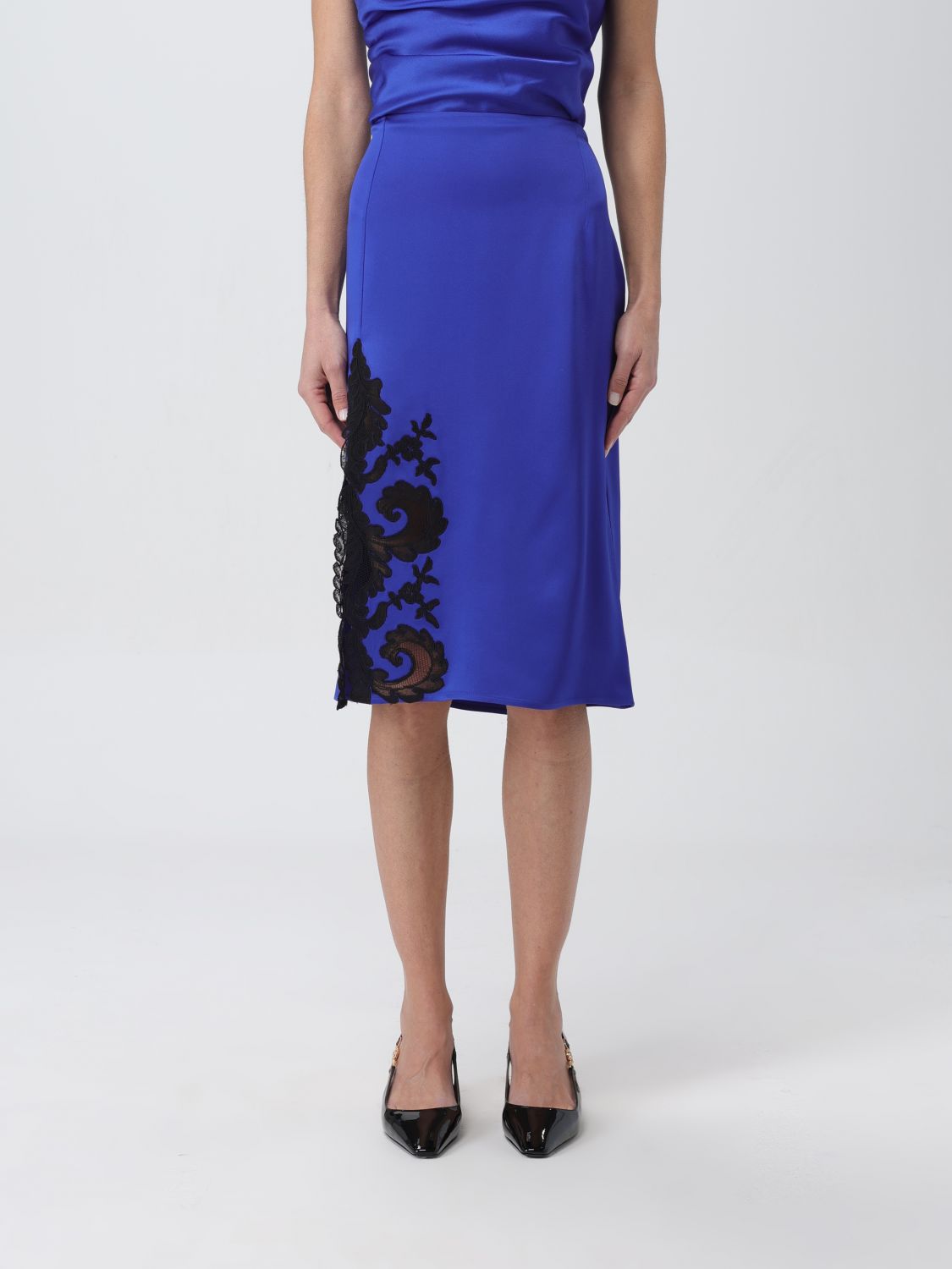 Versace Skirt VERSACE Woman colour Sapphire