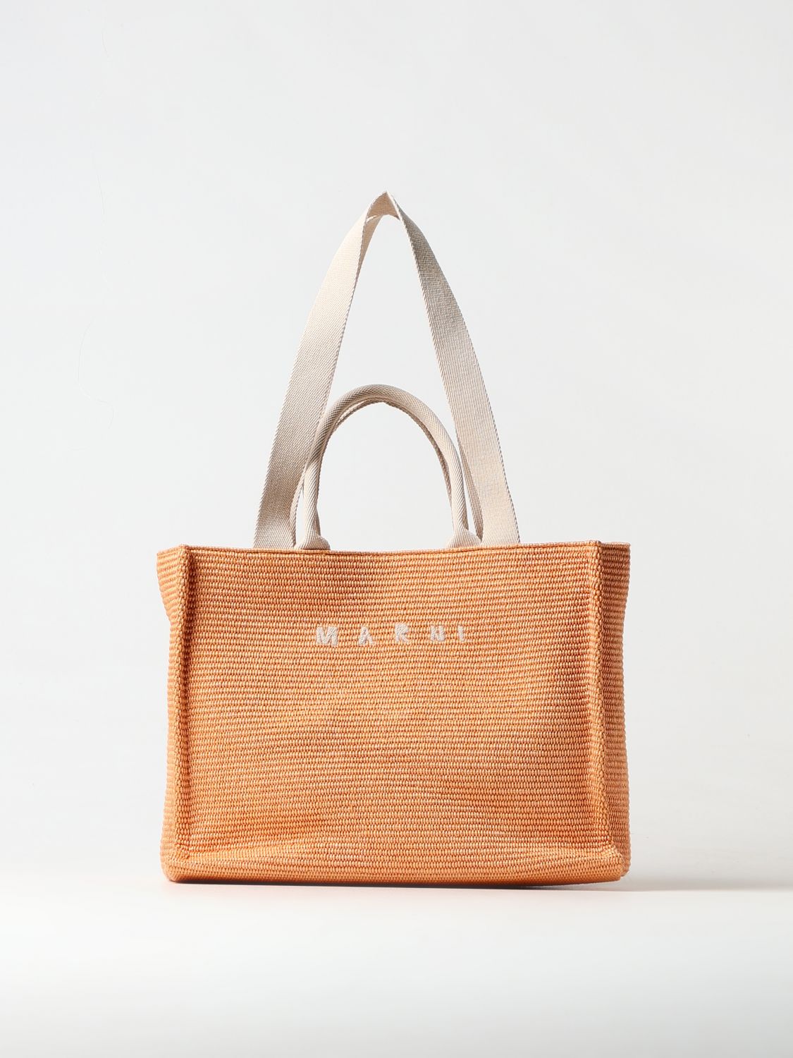 Marni Tote Bags MARNI Woman colour Orange