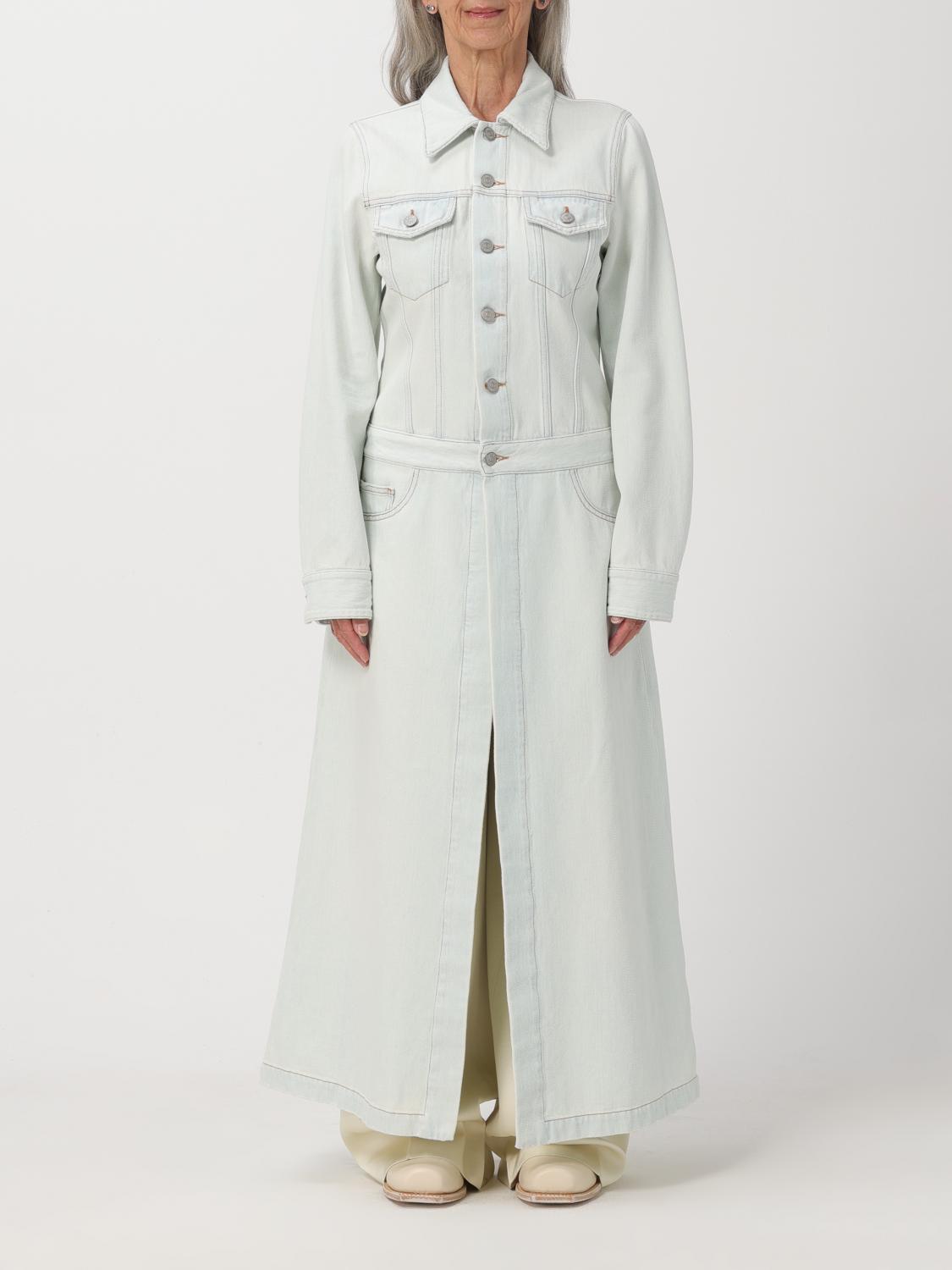 MM6 Maison Margiela Coat MM6 MAISON MARGIELA Woman colour Blue