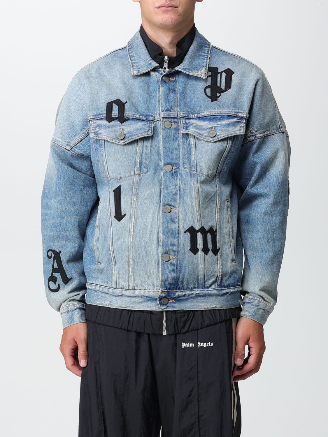 PALM ANGELS Jacket PALM ANGELS Men colour Blue