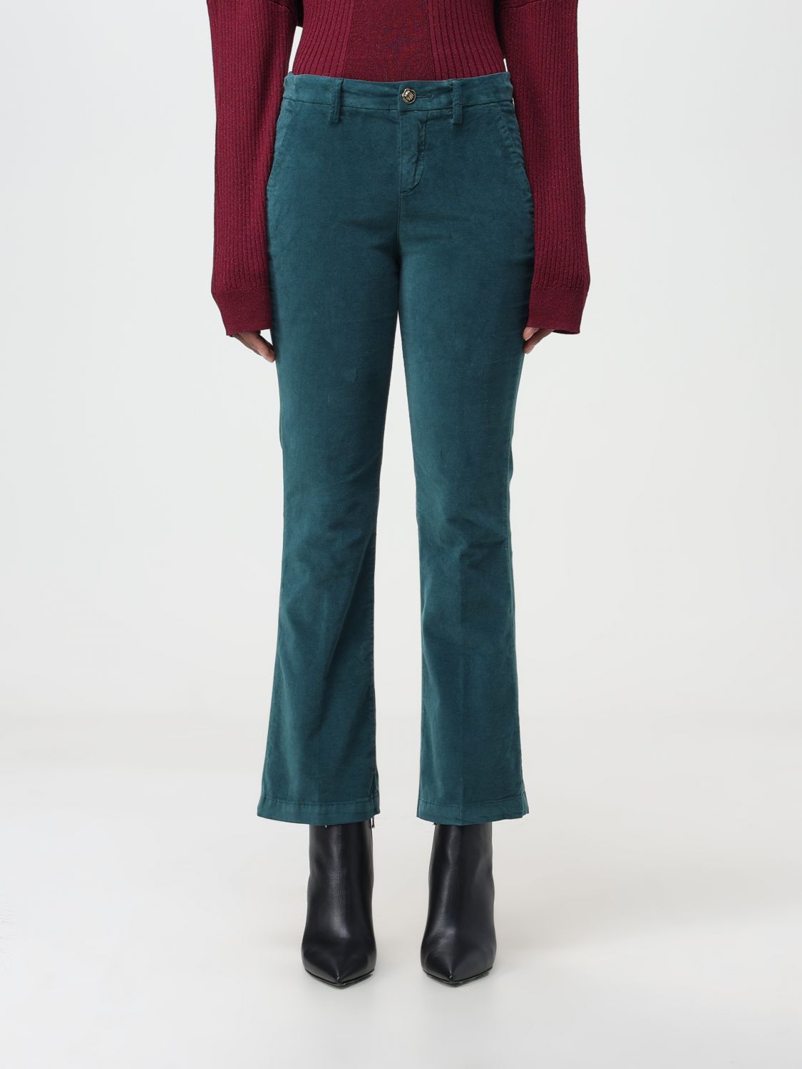 Liu Jo Trousers LIU JO Woman colour Green