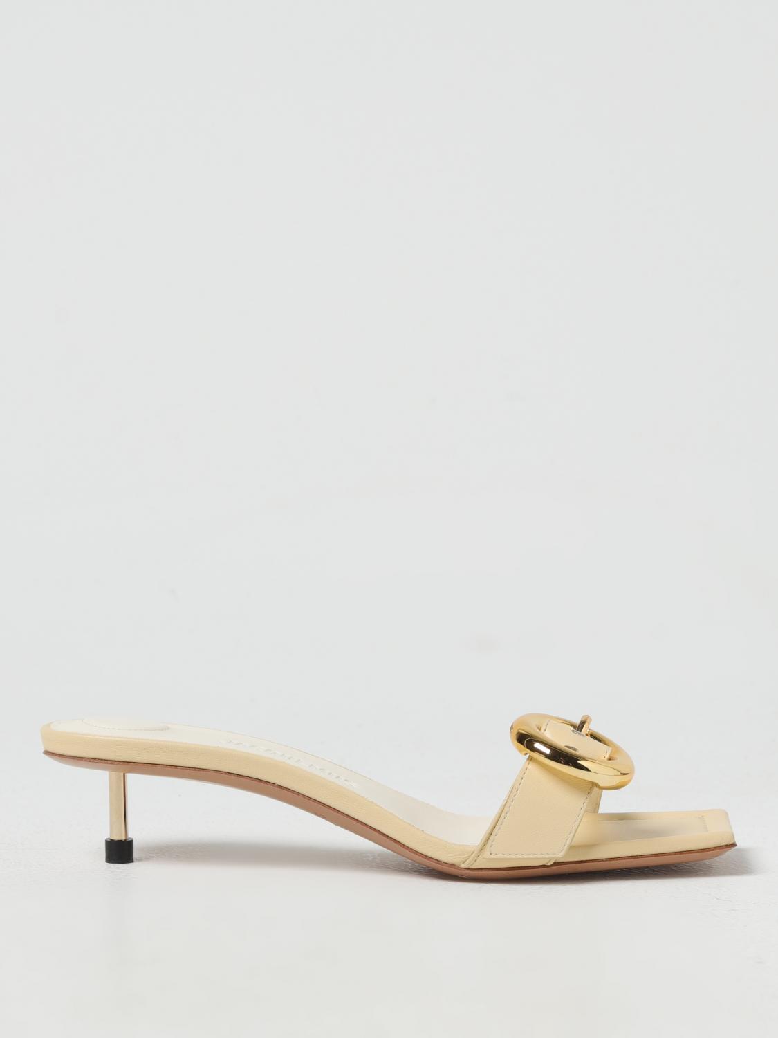 Jacquemus Flat Sandals JACQUEMUS Woman color Ivory