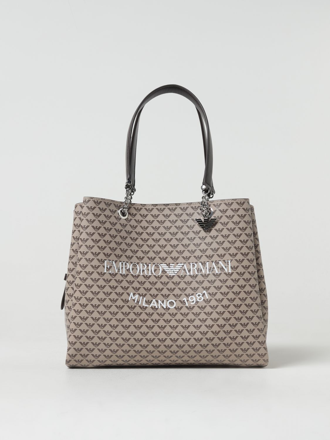 Emporio Armani Tote Bags EMPORIO ARMANI Woman colour White