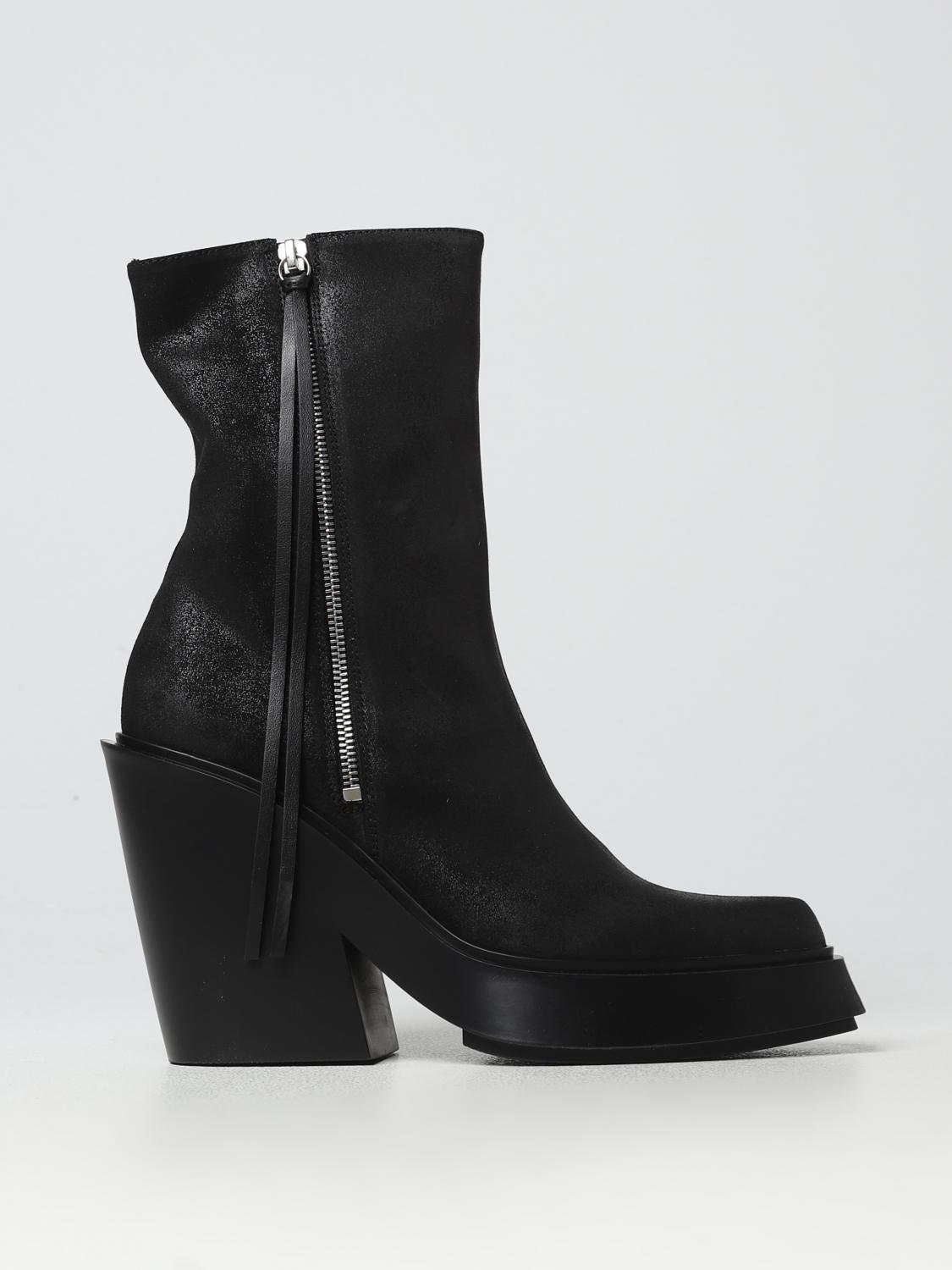 Vic Matié Flat Ankle Boots VIC MATIÉ Woman colour Black