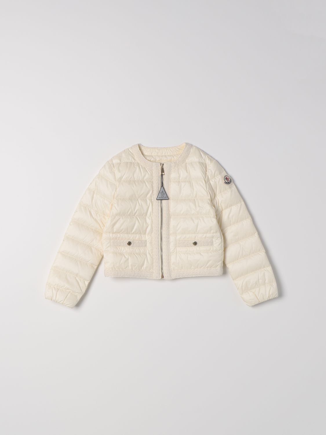 Moncler Coat MONCLER Kids colour White