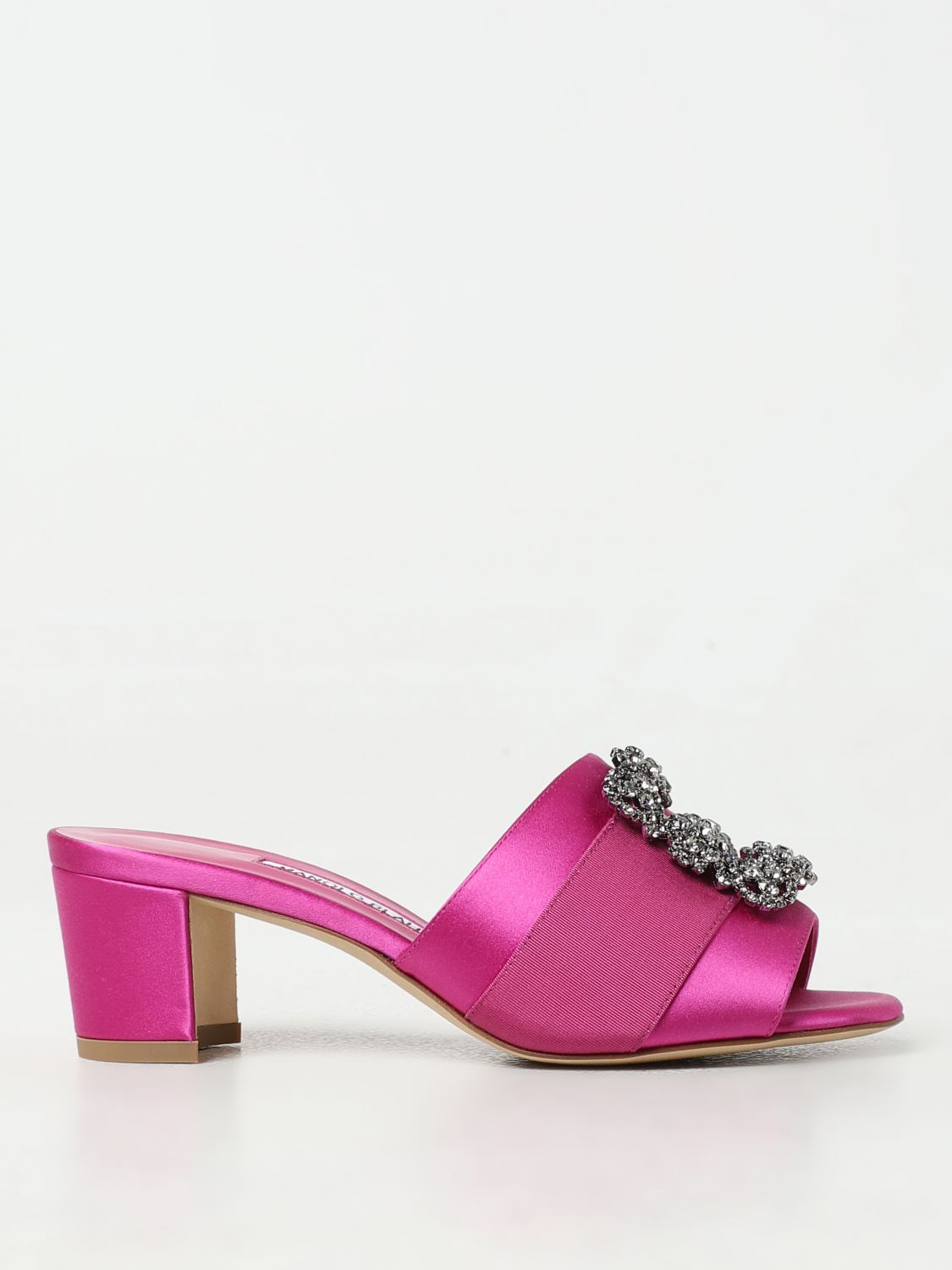 Manolo Blahnik Heeled Sandals MANOLO BLAHNIK Woman color Fuchsia