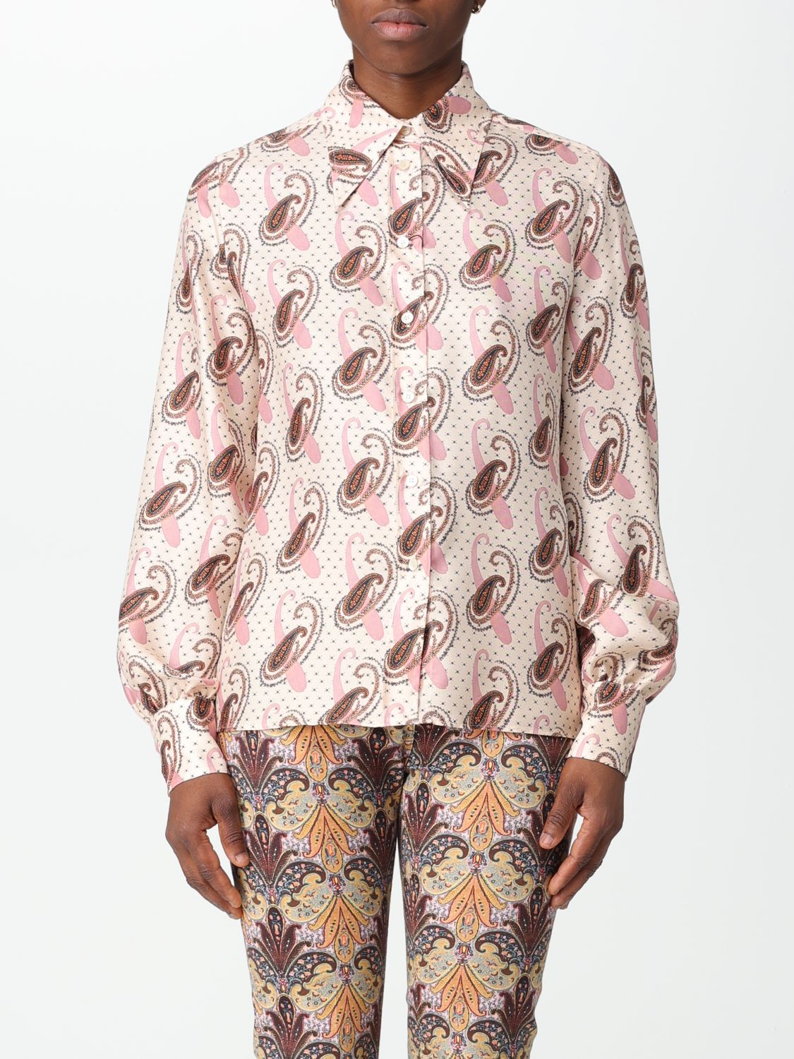 Etro Shirt ETRO Woman colour Pink