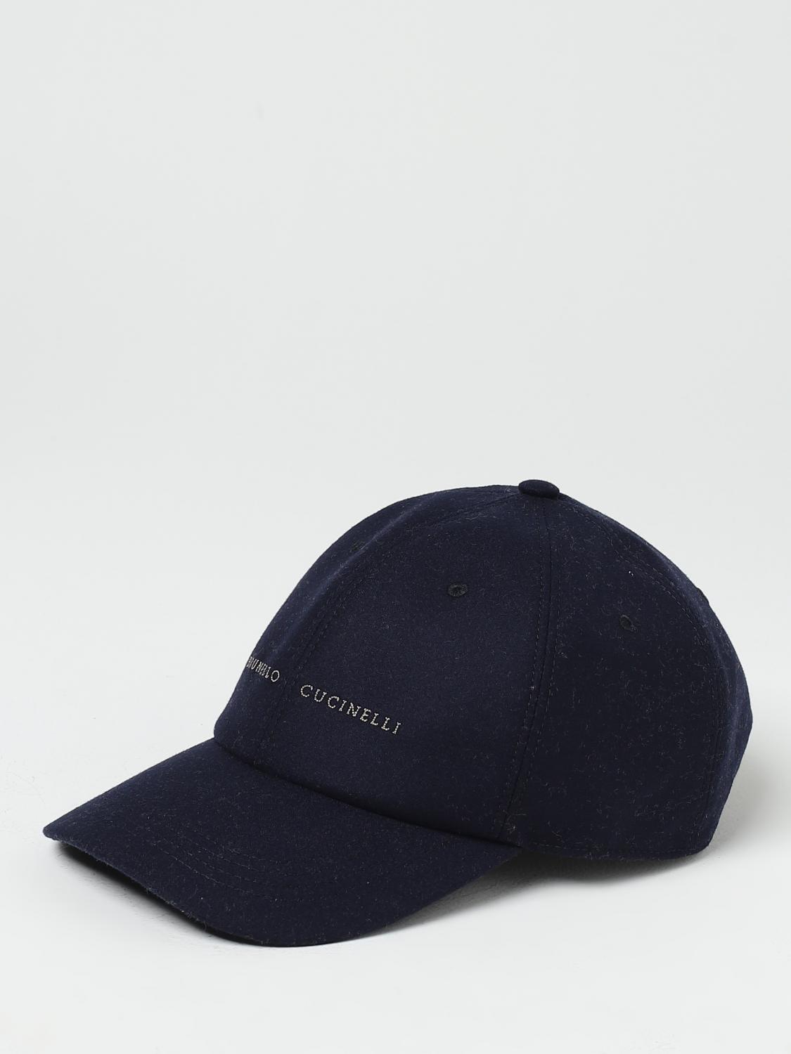 Brunello Cucinelli Hat BRUNELLO CUCINELLI Men colour Blue