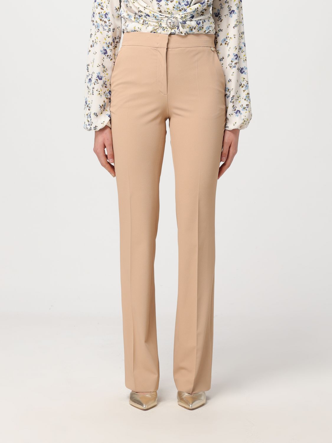 Liu Jo Trousers LIU JO Woman colour Beige