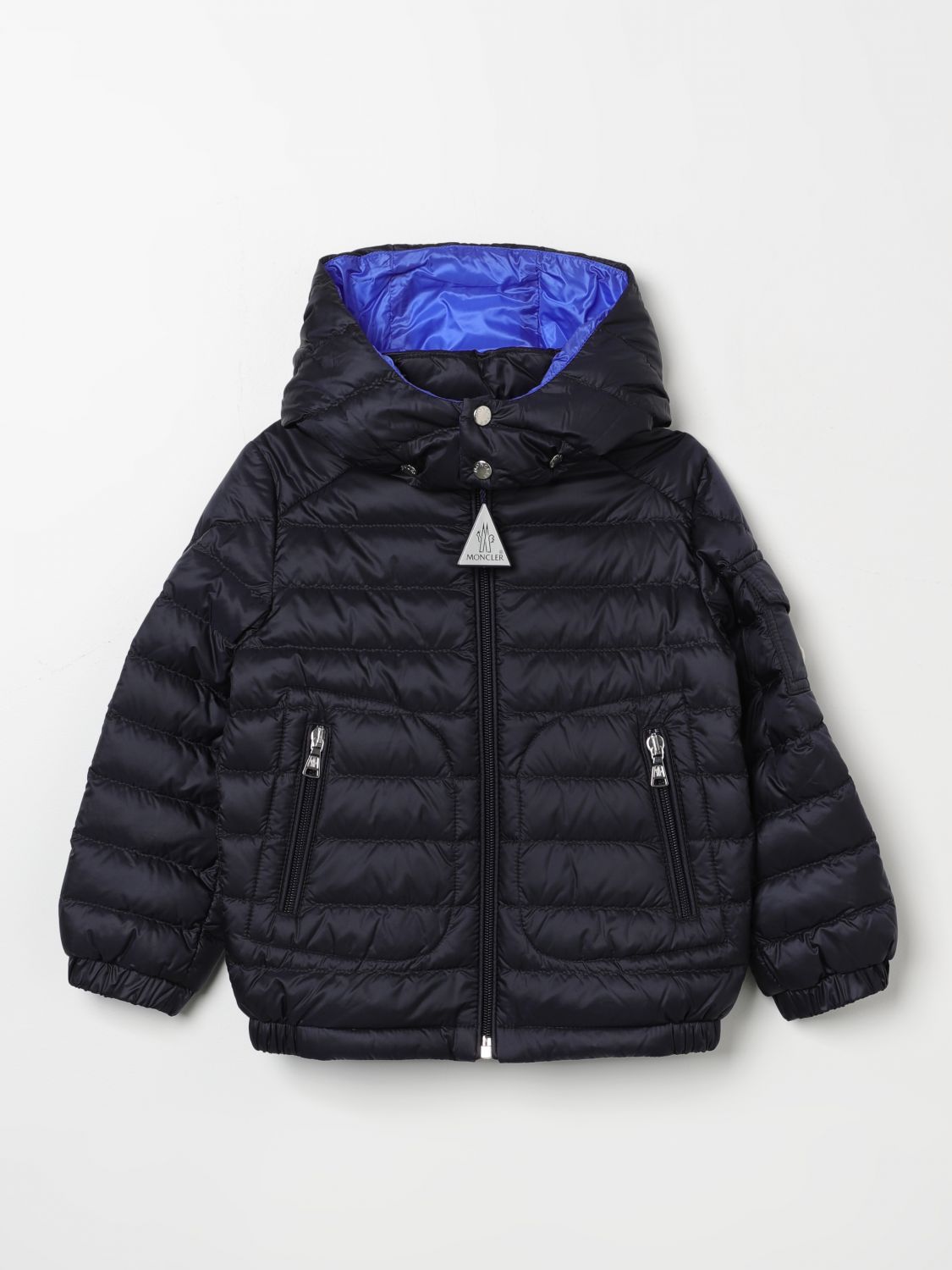 Moncler Jacket MONCLER Kids colour Blue