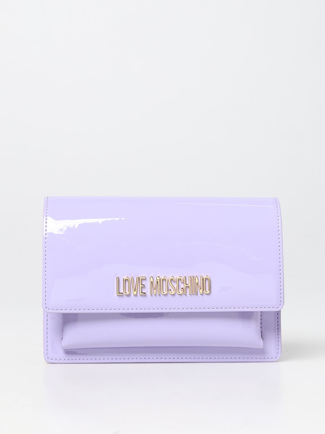 Love Moschino Clutch LOVE MOSCHINO Woman colour Lilac