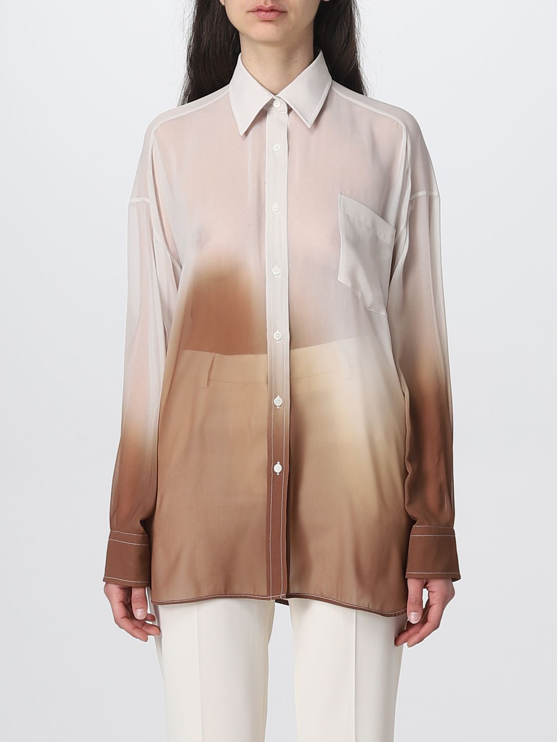 Ermanno Scervino Shirt ERMANNO SCERVINO Woman colour Beige