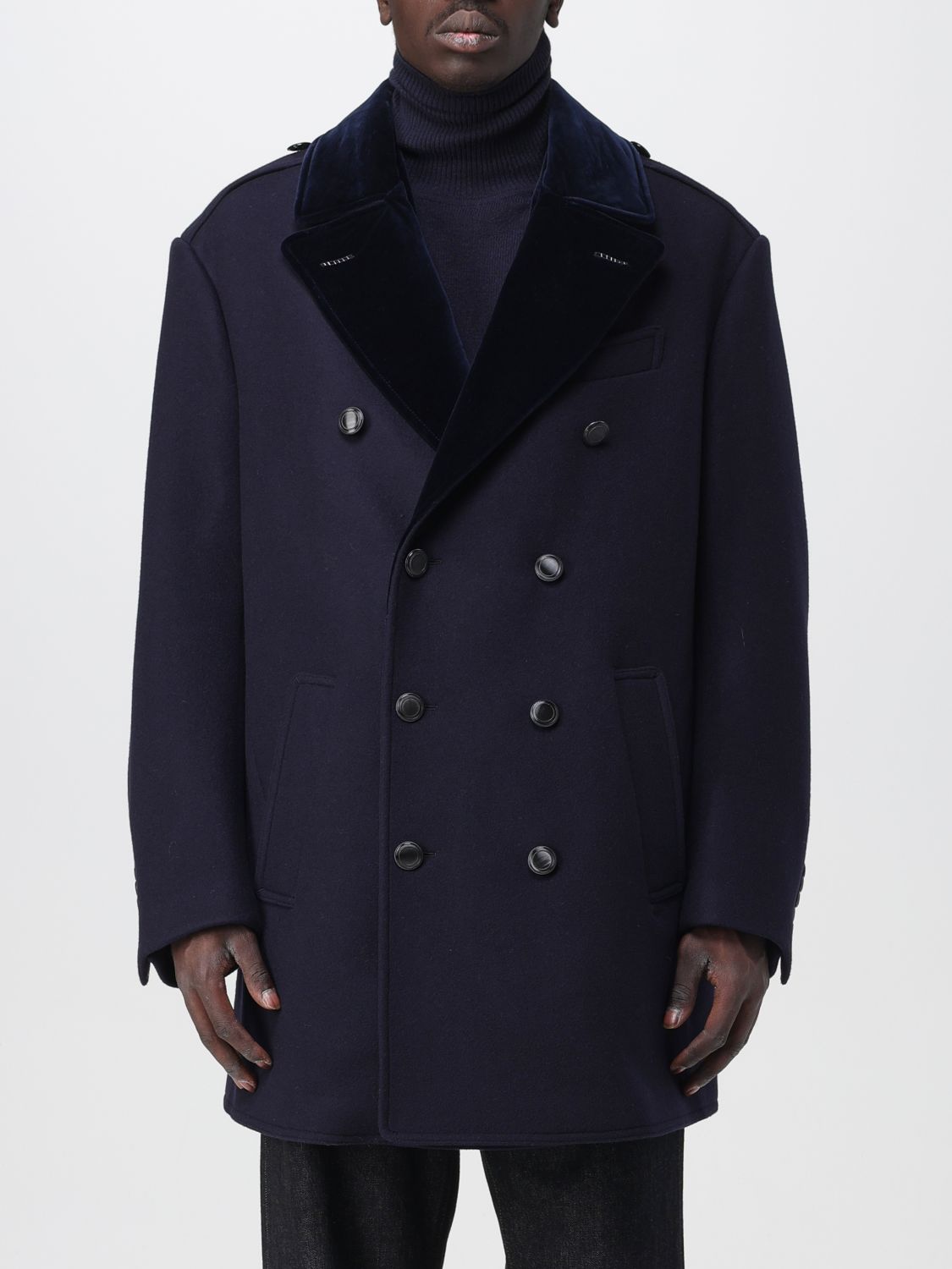 Tom Ford Coat TOM FORD Men colour Blue