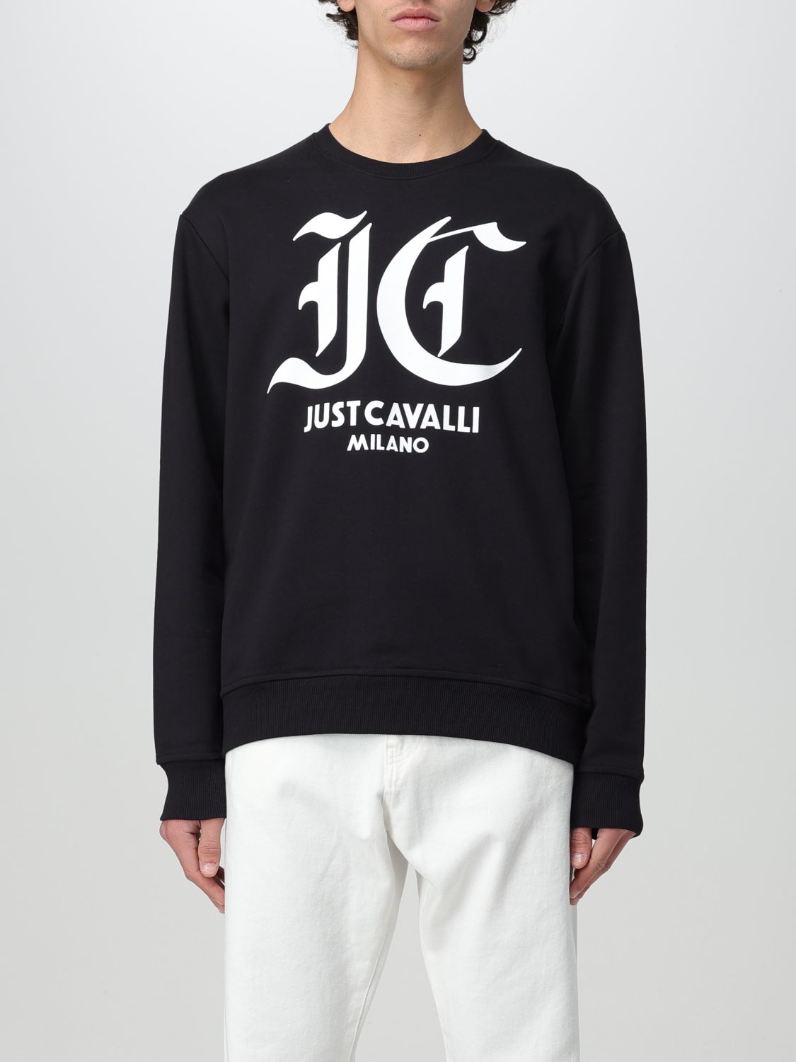 Just Cavalli Sweatshirt JUST CAVALLI Men colour Black