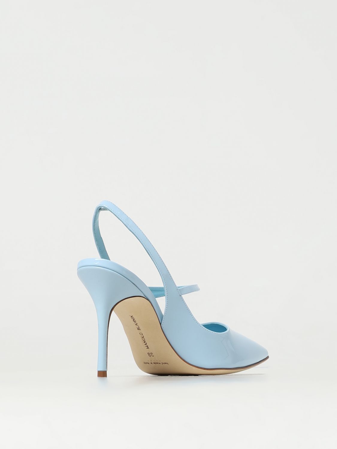 Manolo Blahnik High Heel Shoes MANOLO BLAHNIK Woman color Blue