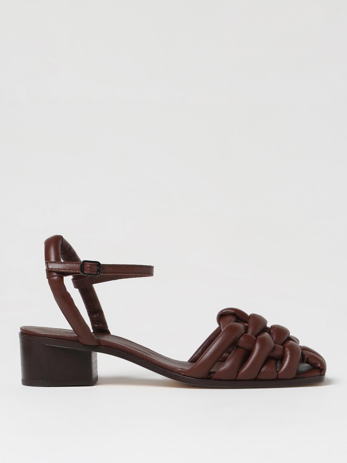 Hereu Heeled Sandals HEREU Woman colour Brown