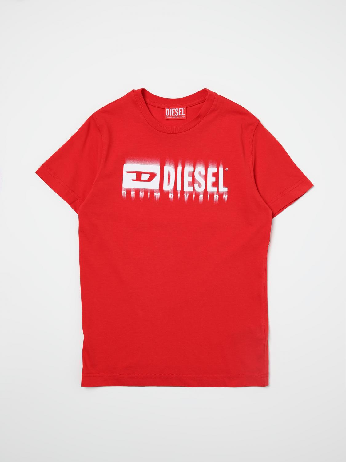 Diesel T-Shirt DIESEL Kids color Red