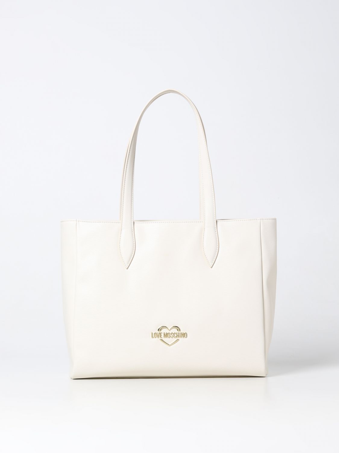 Love Moschino Tote Bags LOVE MOSCHINO Woman colour Ivory