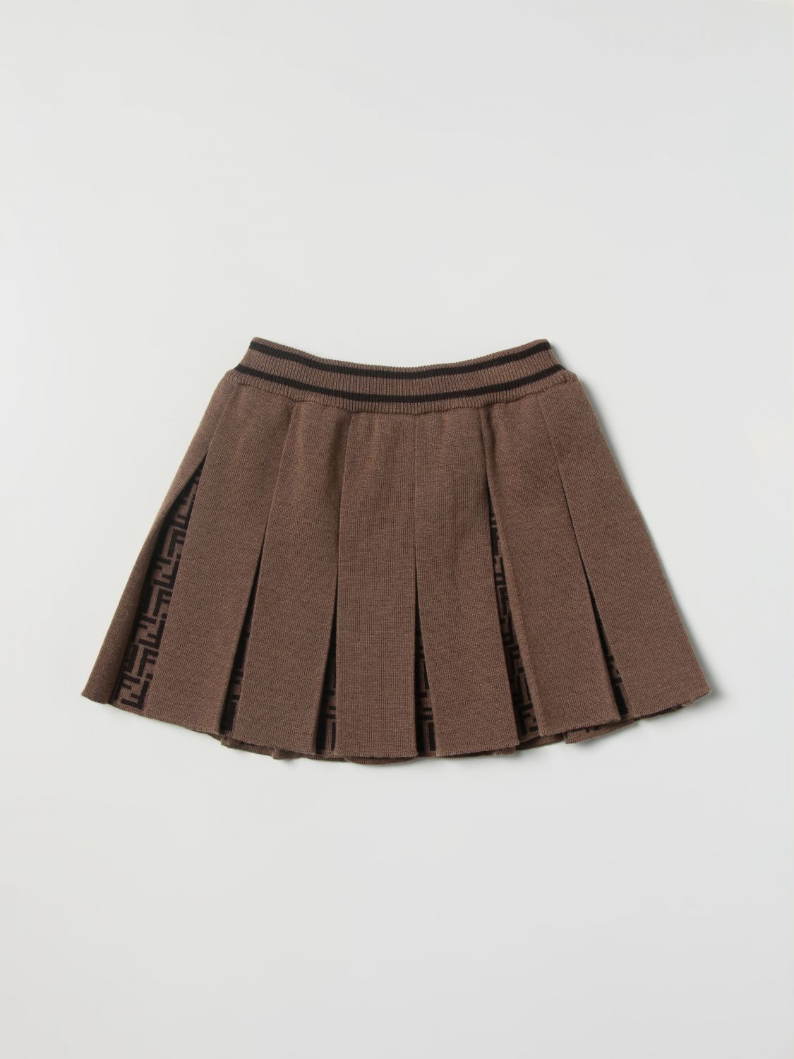 Fendi Kids Skirt FENDI KIDS Kids colour Brown