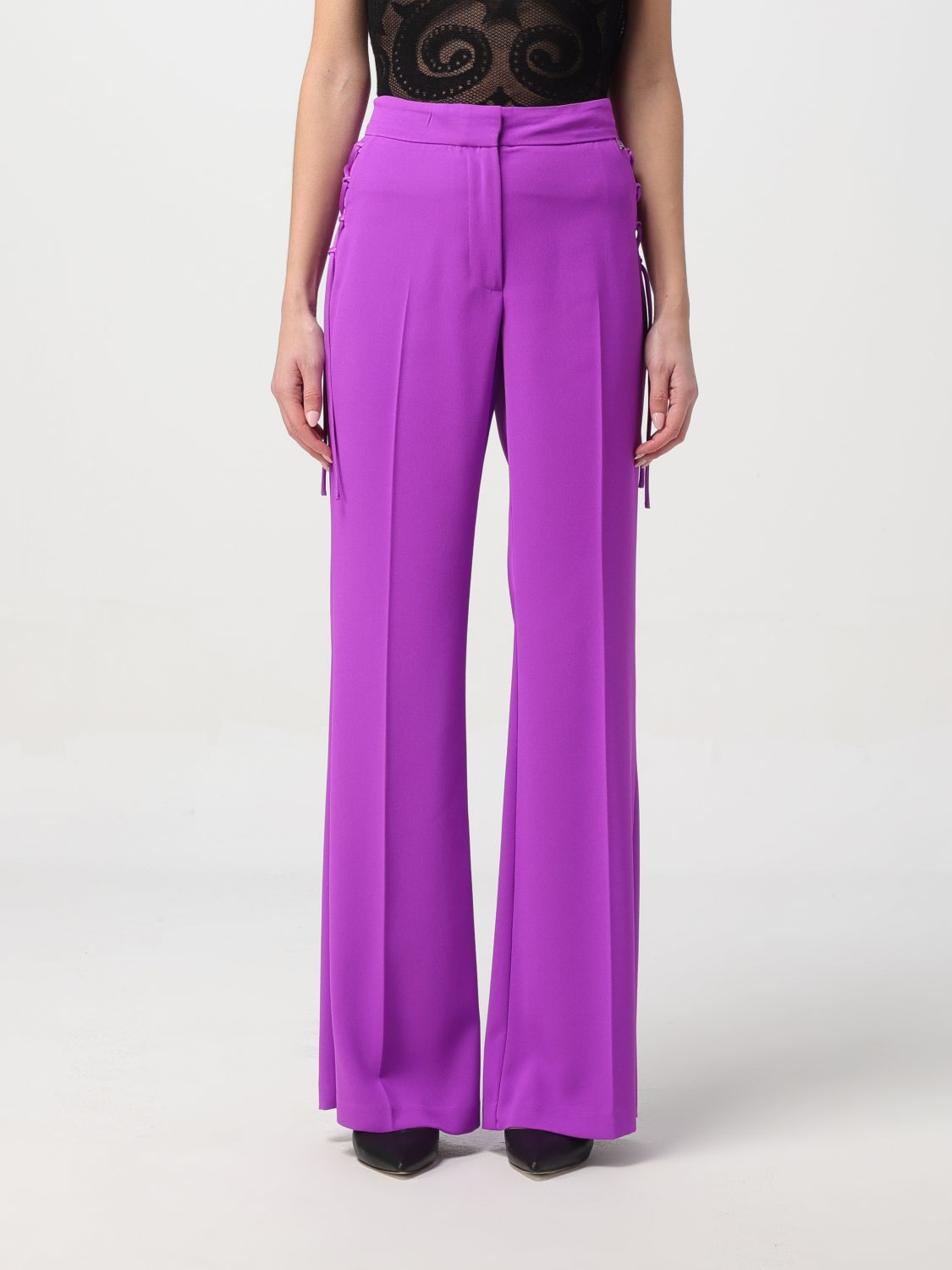 Actitude Twinset Trousers ACTITUDE TWINSET Woman colour Violet