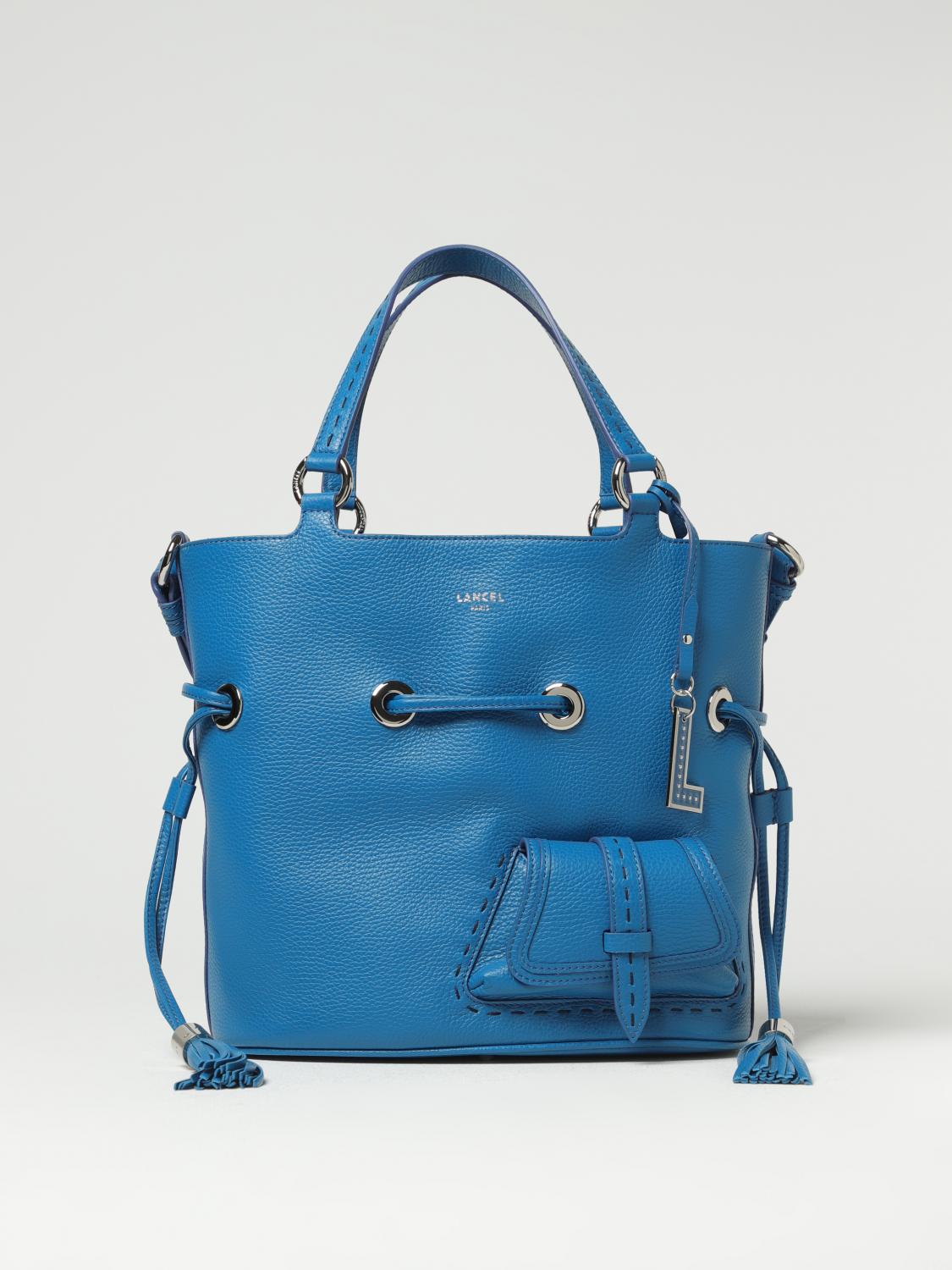 Lancel Handbag LANCEL Woman colour Gnawed Blue