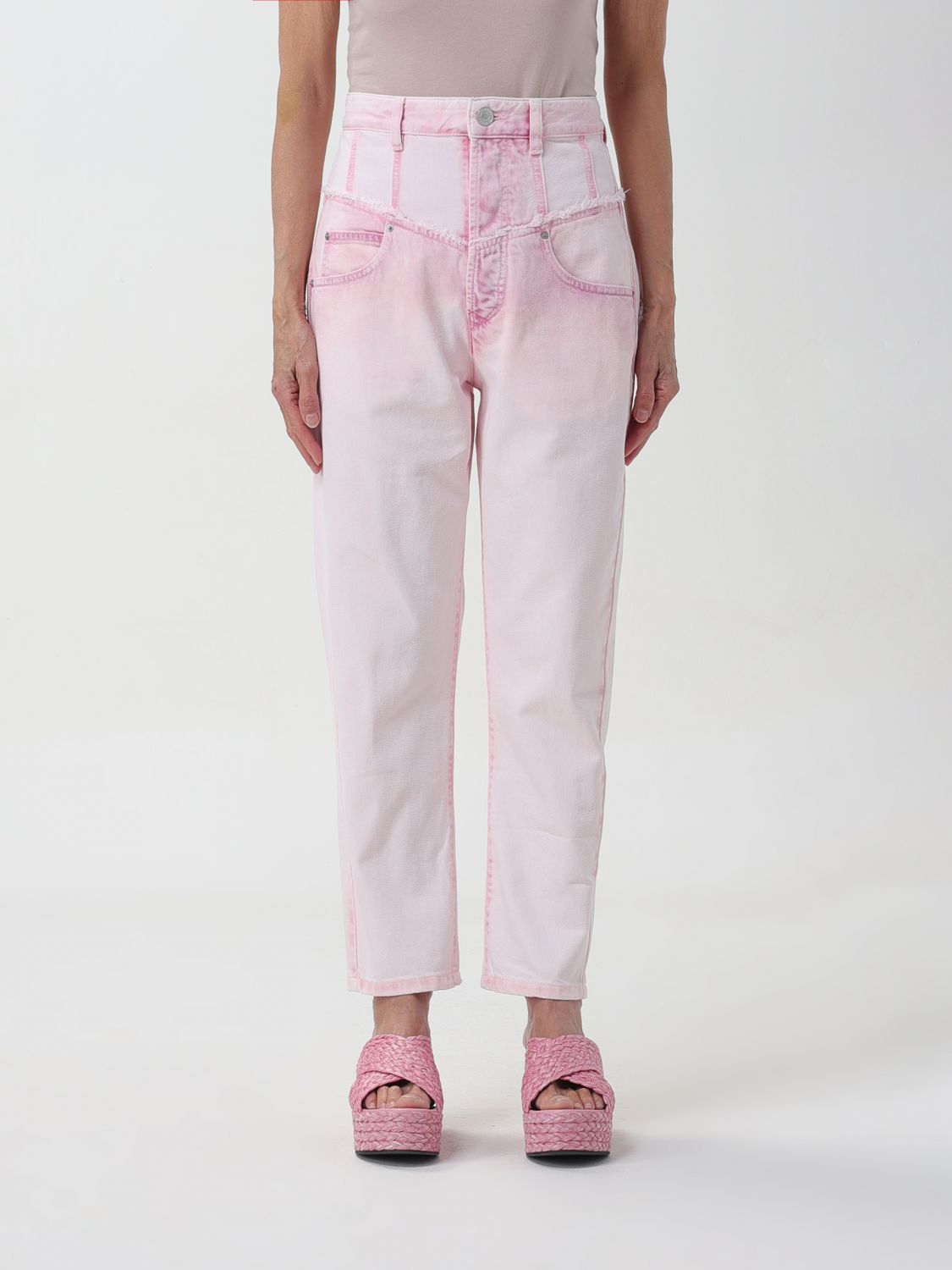 Isabel Marant Trousers ISABEL MARANT Woman colour Pink